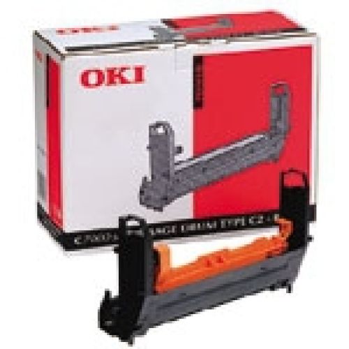 OKI Tambor C-7000/C7200/C7400 Preto , Oki , OKI41304112 , 5031713921882